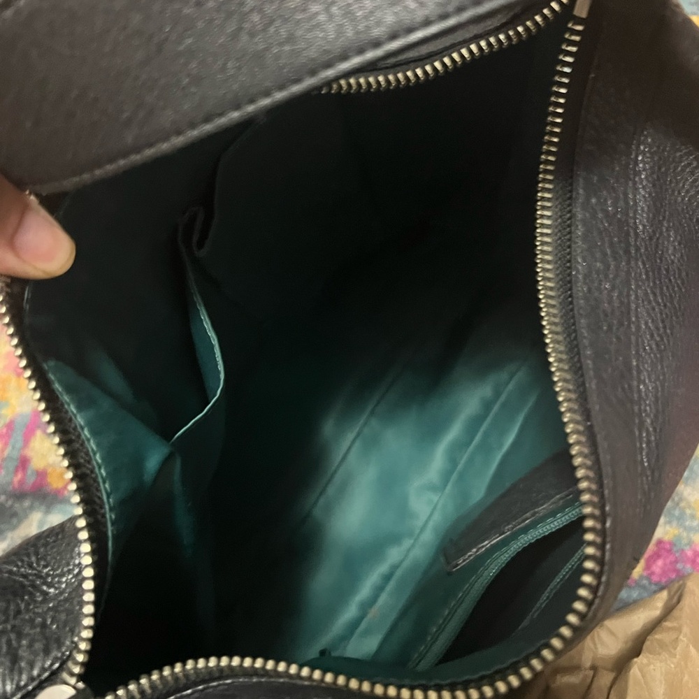 Black coach shoulder bag - Picture 4 of 5